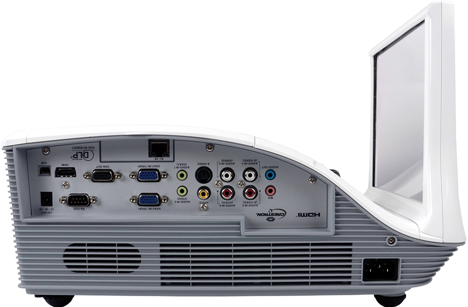 Optoma X307UST Crea una gran pantalla con su lente ultra-corta, brillante, rico colorido