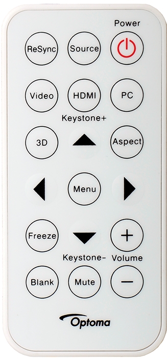 Optoma X307UST Crea una gran pantalla con su lente ultra-corta, brillante, rico colorido