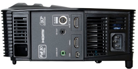 Proyector Optoma DH1009 Full HD 1080p, brillante y portátil , Colores vivos y brillantes – 3200 ANSI Lúmenes