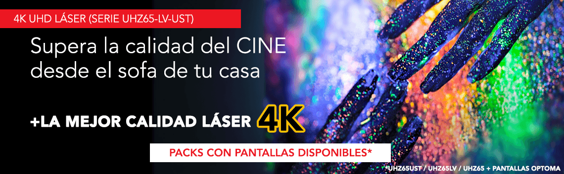 Proyectores 4K UHD láser